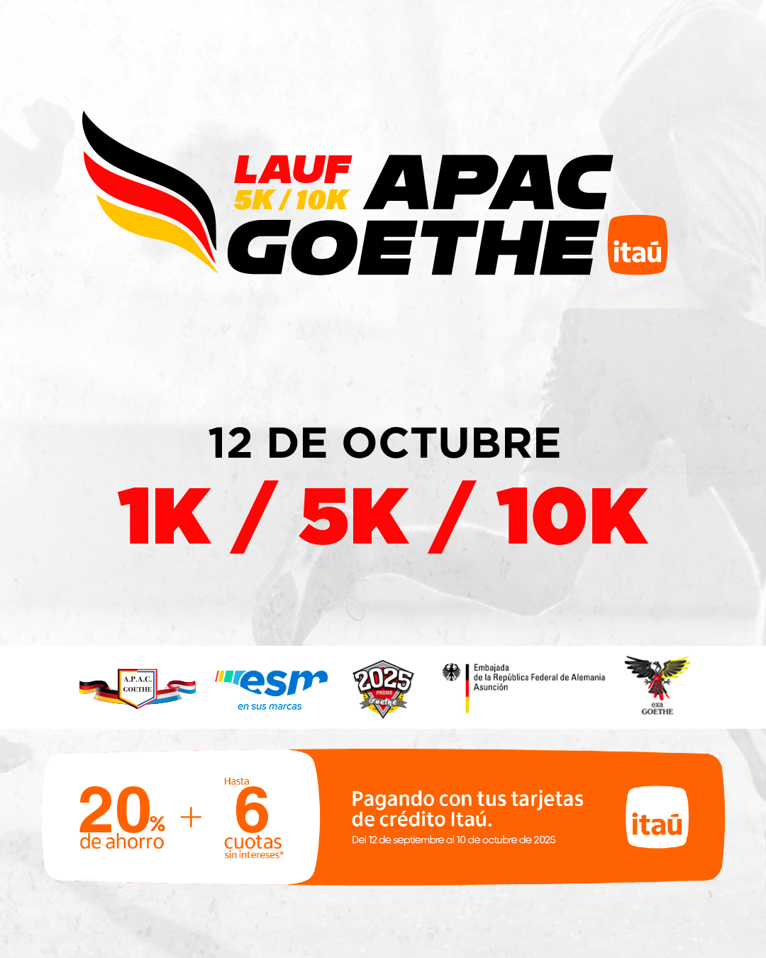 GOETHE LAUF 5K Y 10K